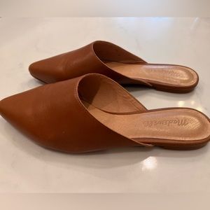 Madewell Flat Leather Mules